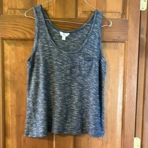 Gray Sleeveless Top